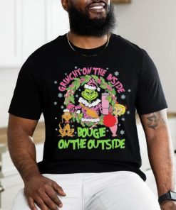 Grinch On The Inside Bougie on the Outside Merry Christmas 2023 Shirt