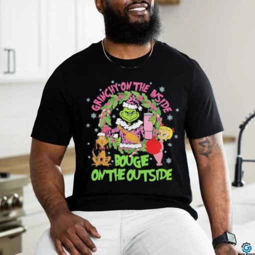 Grinch On The Inside Bougie on the Outside Merry Christmas 2023 Shirt