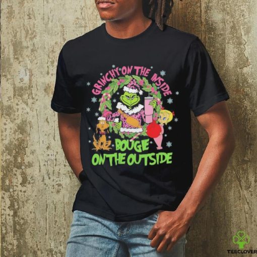 Grinch On The Inside Bougie on the Outside Merry Christmas 2023 Shirt