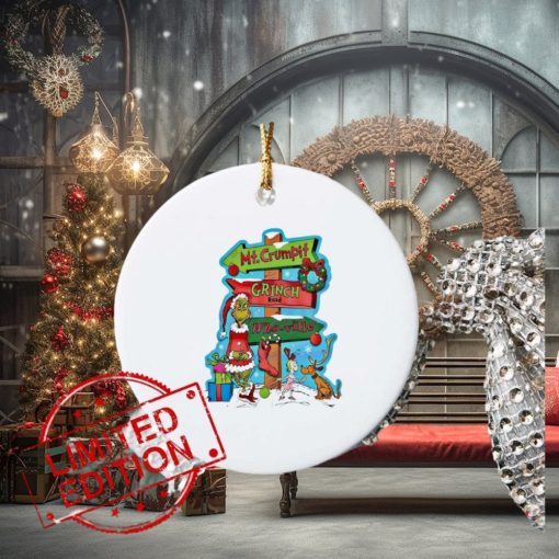 Grinch Road Whoville Mt Crumpit Ornament
