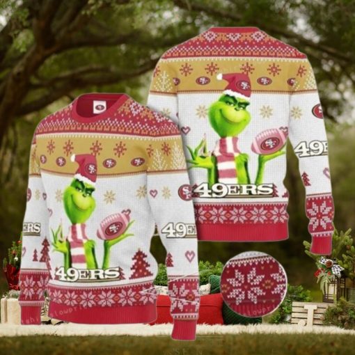 Grinch San Francisco 49Ers New Design Ugly Christmas Sweaters