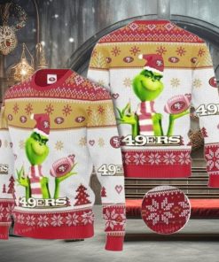 Grinch San Francisco 49Ers New Design Ugly Christmas Sweaters