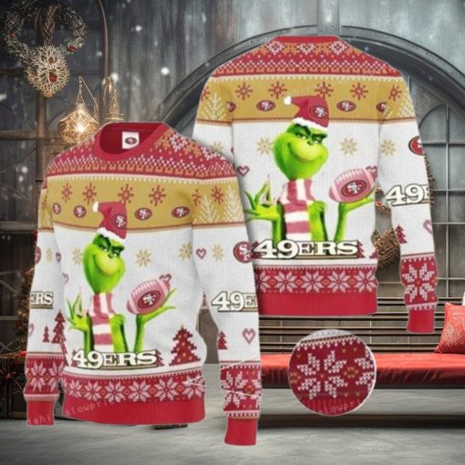 Grinch San Francisco 49Ers New Design Ugly Christmas Sweaters