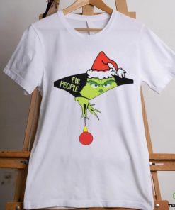 Grinch Santa Ew People Merry Christmas Tee T hoodie, sweater, longsleeve, shirt v-neck, t-shirt