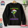 Grinch Santa Hat I Hate People But I Love My Georgia Bulldogs Christmas Logo Shirt