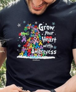 Grinch Santa Hug Cancer Grow Your Heart With Awareness Tree Merry Christmas Shirt 1 Grinch Santa Hug Cancer Grow Your Heart With Awareness Tree Merry Christmas Shirt