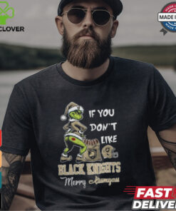 Grinch Santa If You Don’T Like Army Black Knights Merry Kissmyass 2024 Shirt