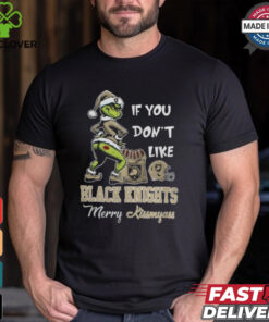 Grinch Santa If You Don’T Like Army Black Knights Merry Kissmyass 2024 Shirt