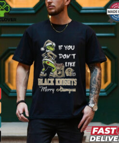Grinch Santa If You Don’T Like Army Black Knights Merry Kissmyass 2024 Shirt