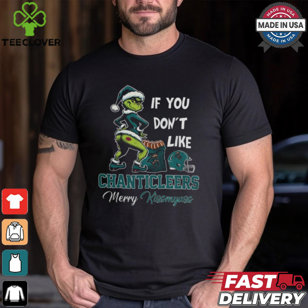 Grinch Santa If You Don’T Like Coastal Carolina Chanticleers Merry Kissmyass 2024 Shirt Grinch Santa If You Don’T Like Coastal Carolina Chanticleers Merry Kissmyass 2024 Shirt