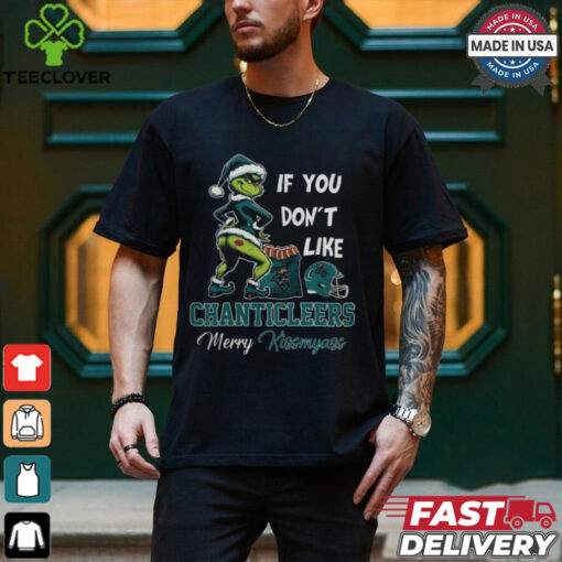 Grinch Santa If You Don’T Like Coastal Carolina Chanticleers Merry Kissmyass 2024 Shirt