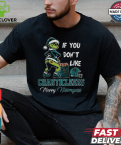 Grinch Santa If You Don’T Like Coastal Carolina Chanticleers Merry Kissmyass 2024 Shirt