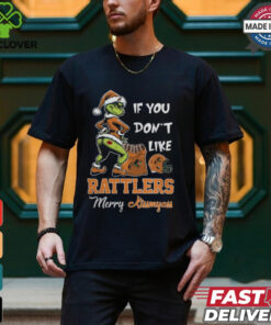 Grinch Santa If You Don’T Like Florida A&M Rattlers Merry Kissmyass 2024 Shirt
