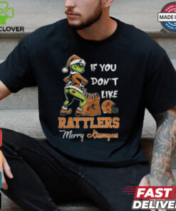 Grinch Santa If You Don’T Like Florida A&M Rattlers Merry Kissmyass 2024 Shirt