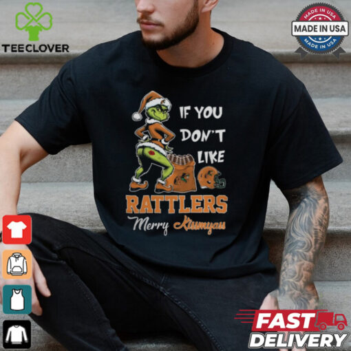 Grinch Santa If You Don’T Like Florida A&M Rattlers Merry Kissmyass 2024 Shirt