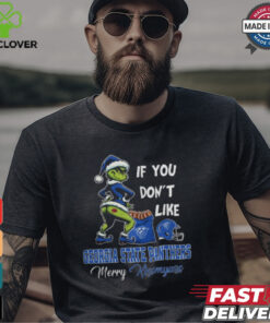 Grinch Santa If You Don’T Like Georgia State Panthers Merry Kissmyass 2024 Shirt