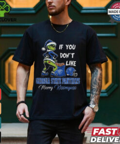 Grinch Santa If You Don’T Like Georgia State Panthers Merry Kissmyass 2024 Shirt