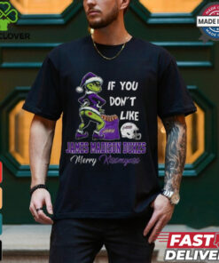 Grinch Santa If You Don’T Like James Madison Dukes Merry Kissmyass 2024 Shirt