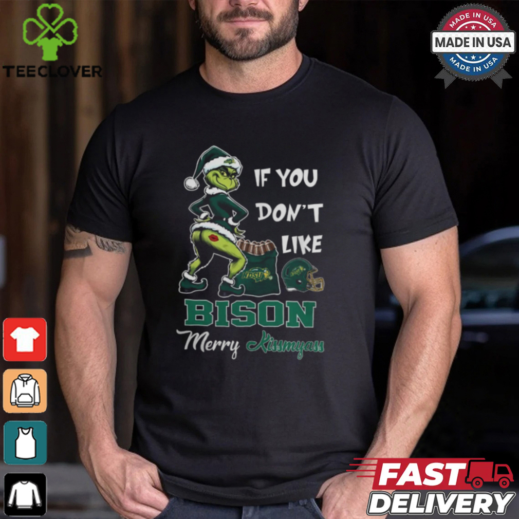 Grinch Santa If You Don’T Like North Dakota State Bison Merry Kissmyass 2024 Shirt Grinch Santa If You Don’T Like North Dakota State Bison Merry Kissmyass 2024 Shirt