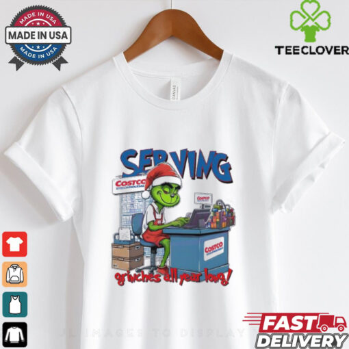 Grinch Serving Grinches All Year Long Merry Christmas shirt