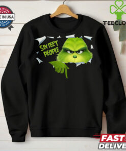 Grinch Six Feet People Christmas 2024 Shirt