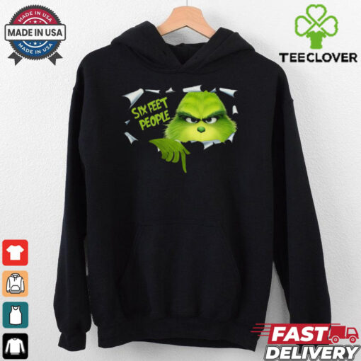 Grinch Six Feet People Christmas 2024 Shirt