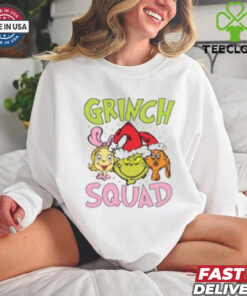 Grinch Squad Funny Christmas Tees shirt