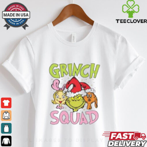 Grinch Squad Funny Christmas Tees shirt
