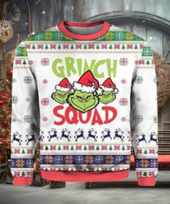 Grinch Squad Ugly Christmas Sweater