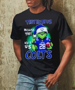 Grinch Stole Christmas they hate us Because they ain’t us Indianapolis Colts SHIRT