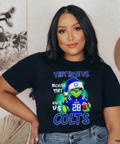 Grinch Stole Christmas they hate us Because they ain’t us Indianapolis Colts SHIRT