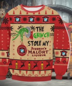 Grinch Stole Malort Ugly Sweater