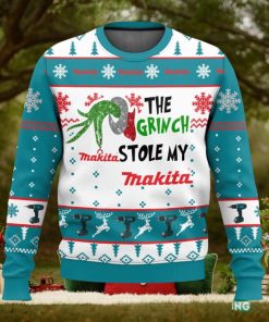 Grinch Stole My Makita 3D Ugly Christmas Sweater Men And Women Christmas Gift