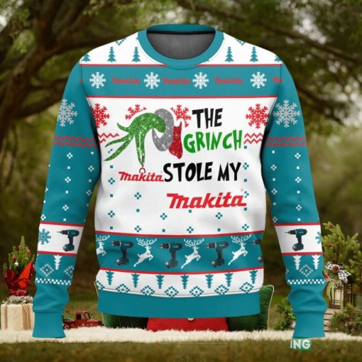 Grinch Stole My Makita 3D Ugly Christmas Sweater Men And Women Christmas Gift