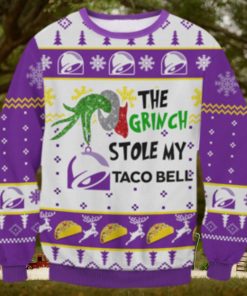 Grinch Stole Taco Bell Ugly Sweater