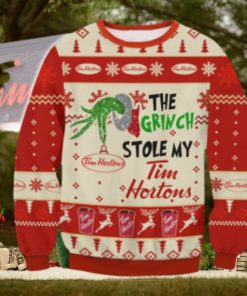 Grinch Stole Tim Hortons Ugly Sweater