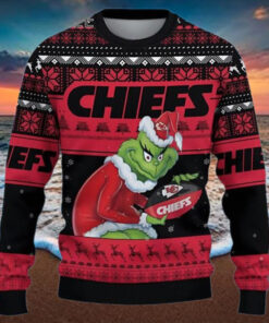 Grinch Stolen Kansas City Chiefs Christmas Sweater