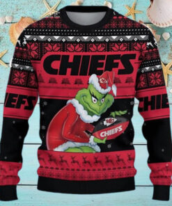 Grinch Stolen Kansas City Chiefs Christmas Sweater