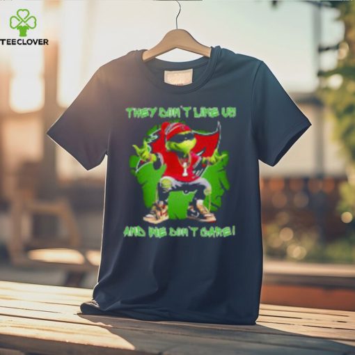 Grinch Tampa Bay Buccaneers They Dont Like Us And We Dont Care T Shirt