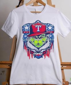 Grinch Texas Rangers Baseball Team MLB Logo shirt