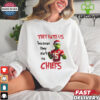 Merry Drunk Elf and Santa Clause In The Snow Lightweight shirt