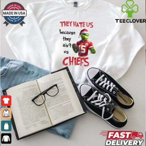 Grinch They Hate Us Because They Ain’t Us Chiefs 2024 Shirt