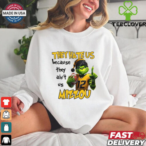 Grinch They Hate Us Because They Ain’t Us Mizzou Shirt