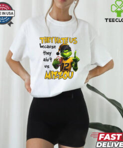 Grinch They Hate Us Because They Ain’t Us Mizzou Shirt