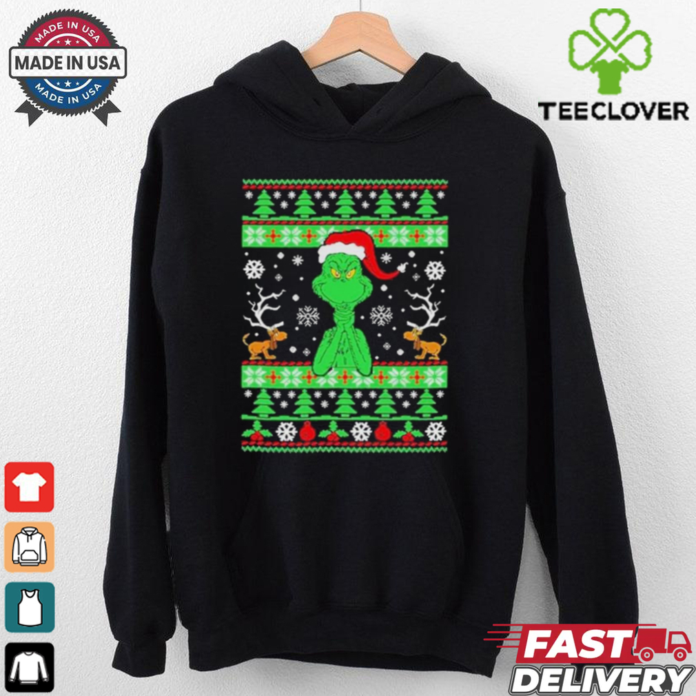 Grinch Ugly Pattern Shirt Grinch Ugly Pattern Shirt