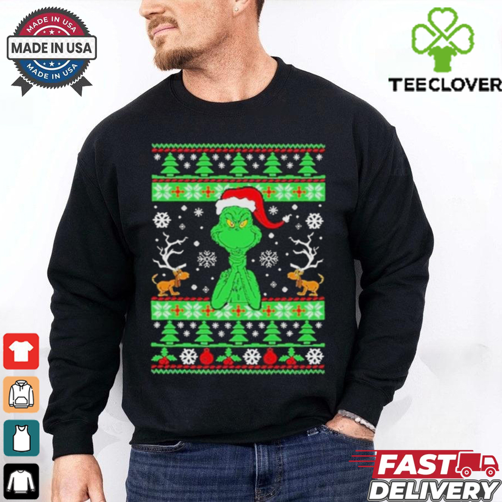 Grinch Ugly Pattern Shirt Grinch Ugly Pattern Shirt