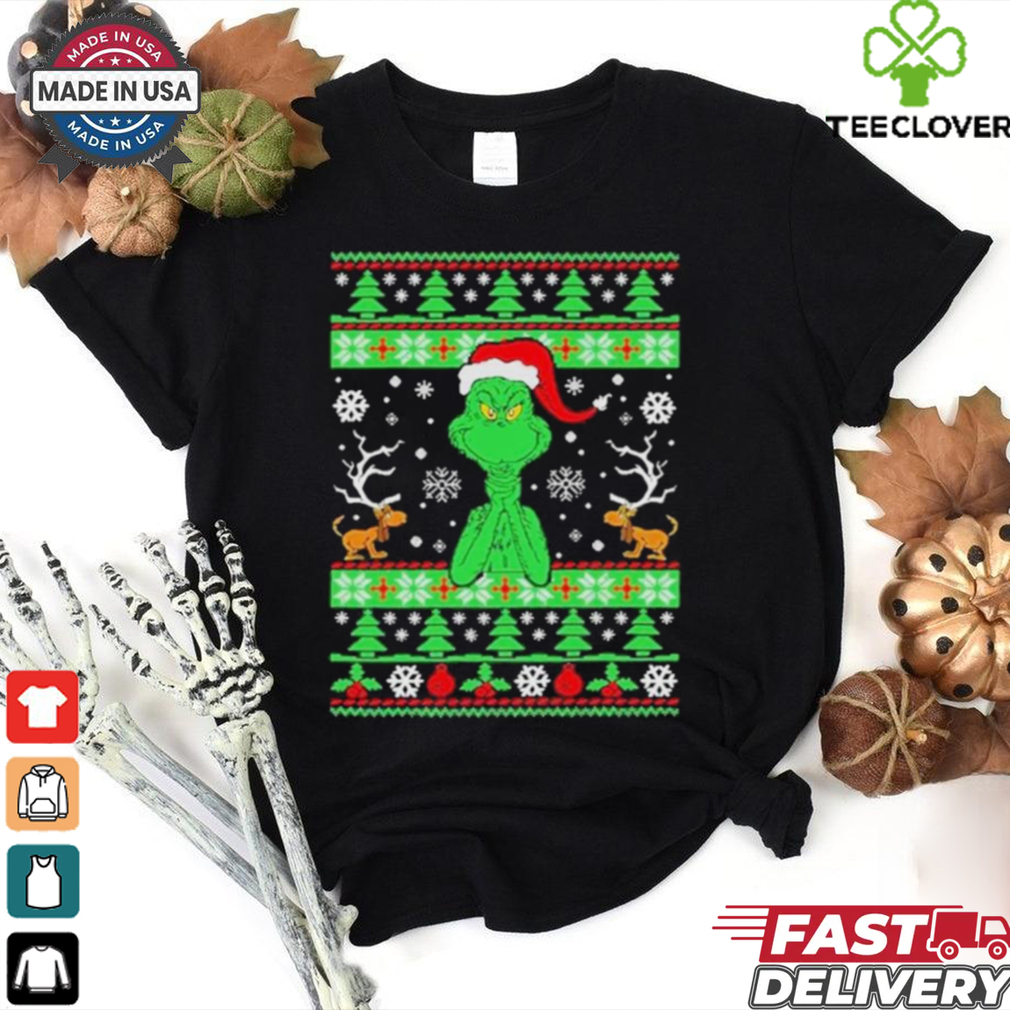 Grinch Ugly Pattern Shirt Grinch Ugly Pattern Shirt