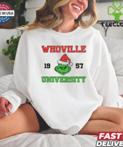 Grinch University Shirt, Funny Grinch Christmas, Funny Grinch Shirt