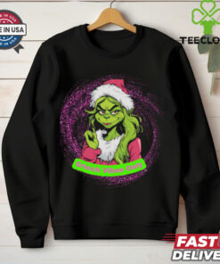 Grinch Vibes Only T Shirt 2 Grinch Vibes Only T Shirt