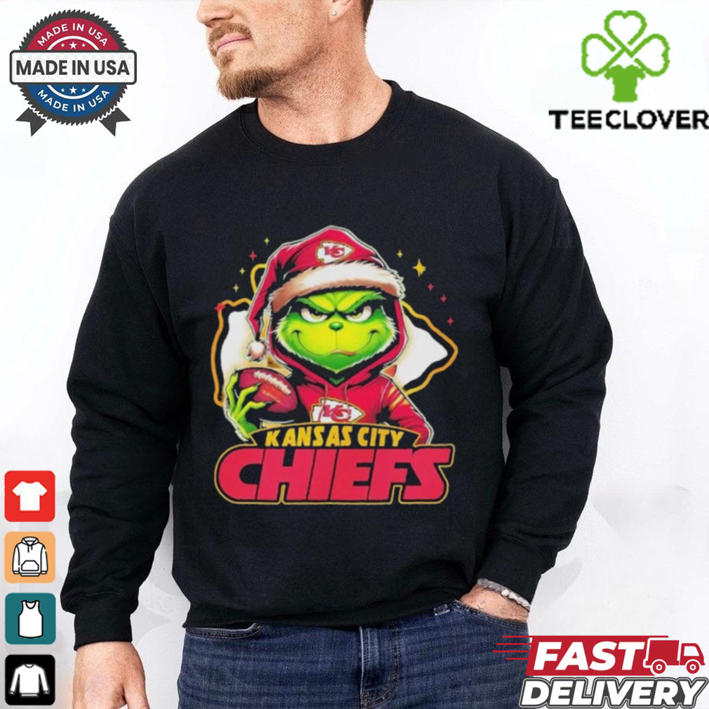 Grinch With My Kansas City Chiefs Christmas 2024 Shirt Grinch With My Kansas City Chiefs Christmas 2024 Shirt
